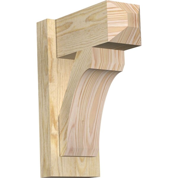 Ekena Millwork Legacy Craftsman Rough Sawn Outlooker, Douglas Fir, 6"W x 12"D x 16"H OUT06X12X16LEC04RDF - main